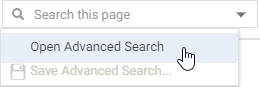 Advanced search